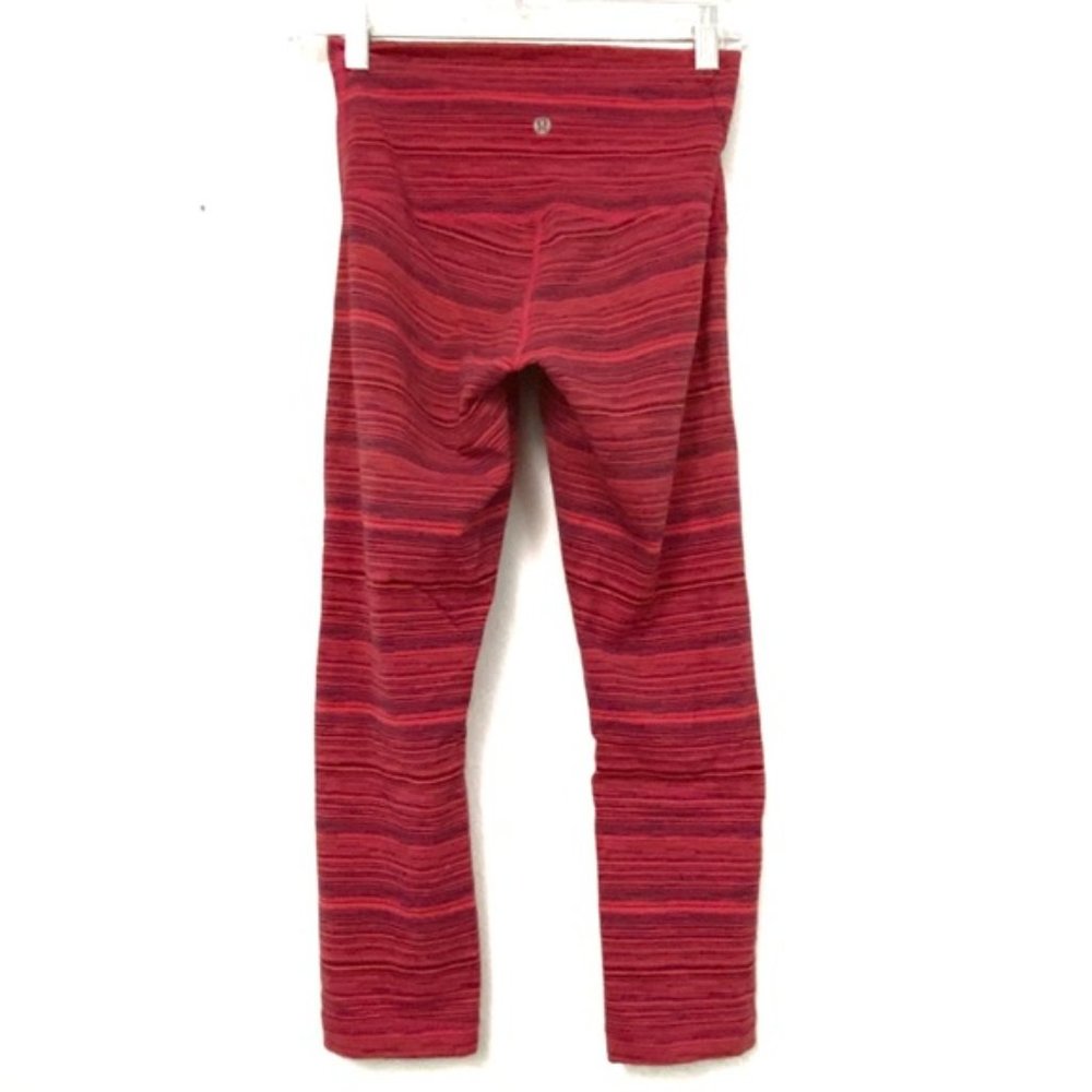 Lululemon Wunder Under Crop (Hi-Rise) Cyber Boom Juice Alarming Size 6